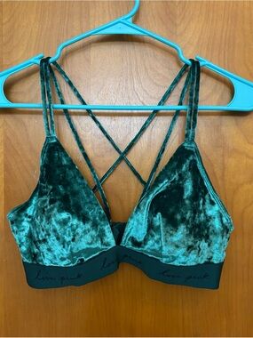 Victoria’s Secret Pink Velvet Bralette